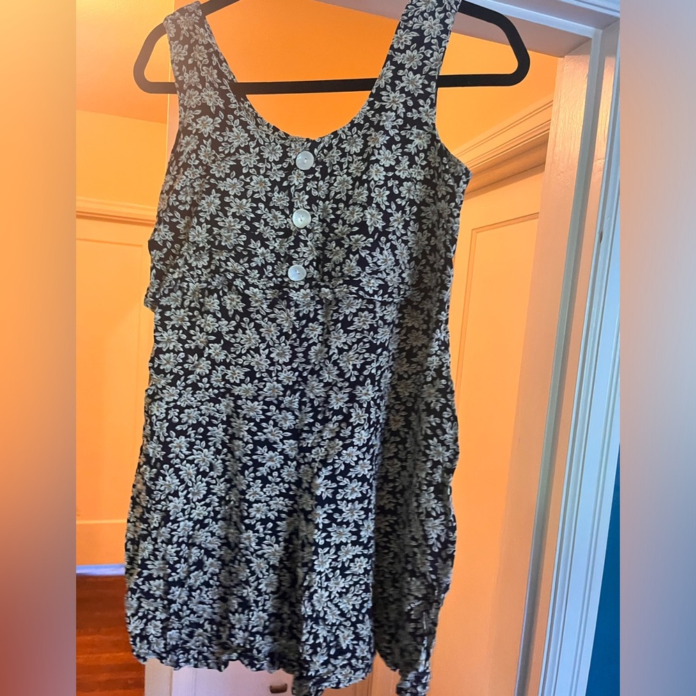 SOLD
Floral autumn colors romper